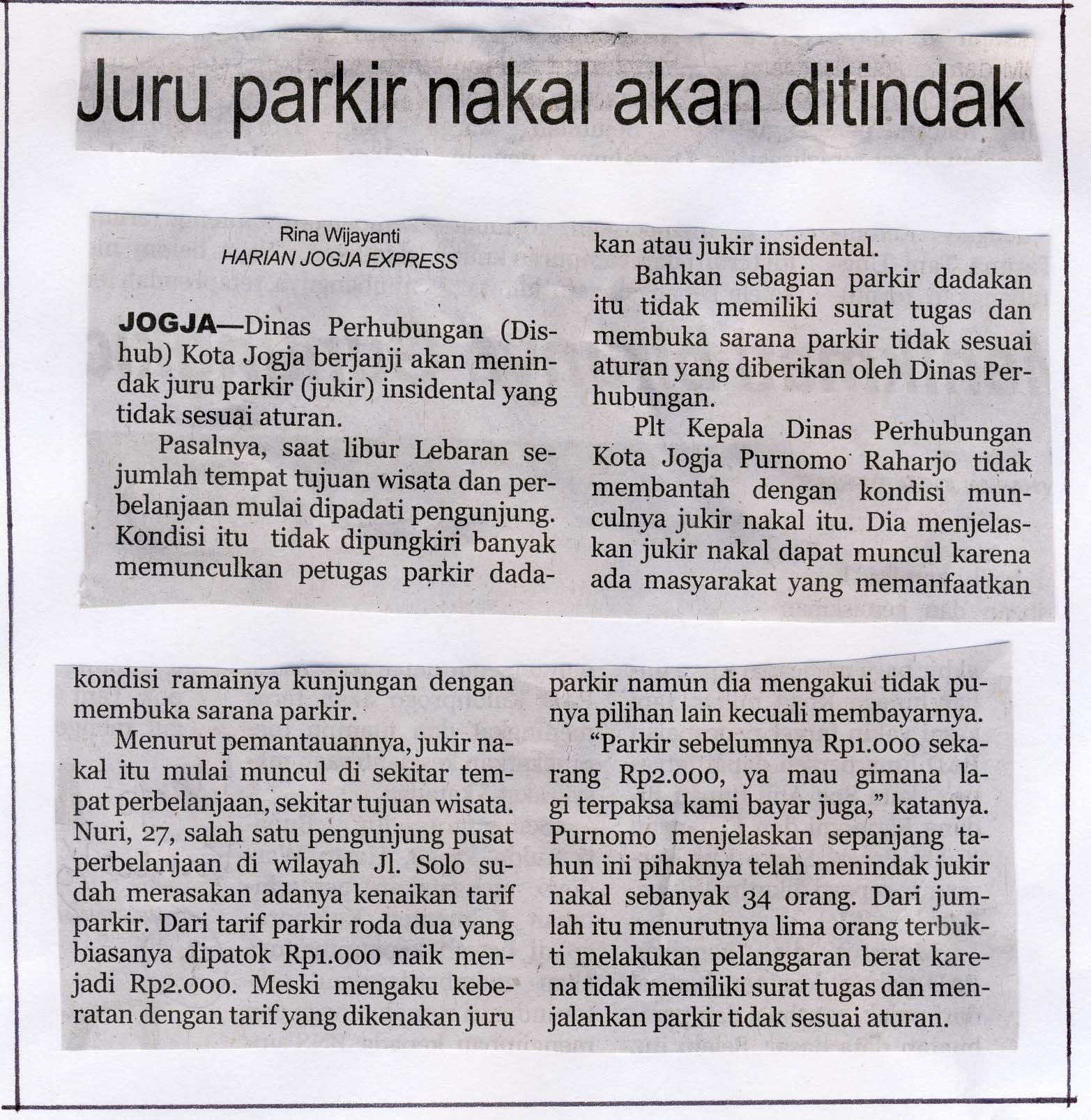 Kliping jogja terbaru